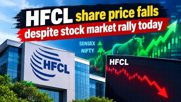HFCL Shares Dip Amid Market Rally