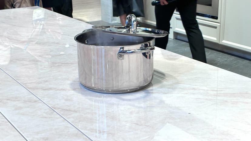 Countertop Vanishes, Becomes a Stove!