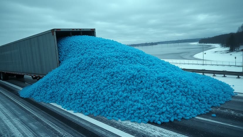 Microplastic Spill Ignored for Three Weeks