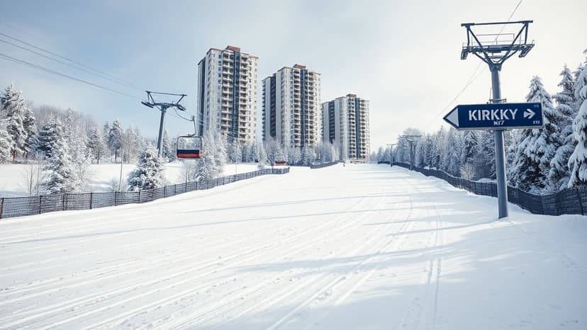 Merseyside's Bonkers Ski Slope Becomes Stage Hit