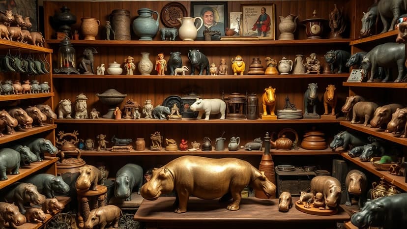 Man Sells 1,000 Hippos for Charity