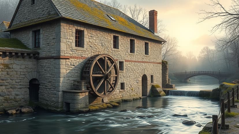 450-Year-Old Mill: Turner's Inspiration Lists for £1.5M