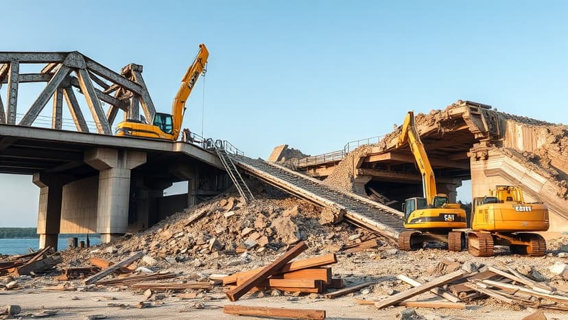 WWII Bridge Demolished After 85 Years of Service