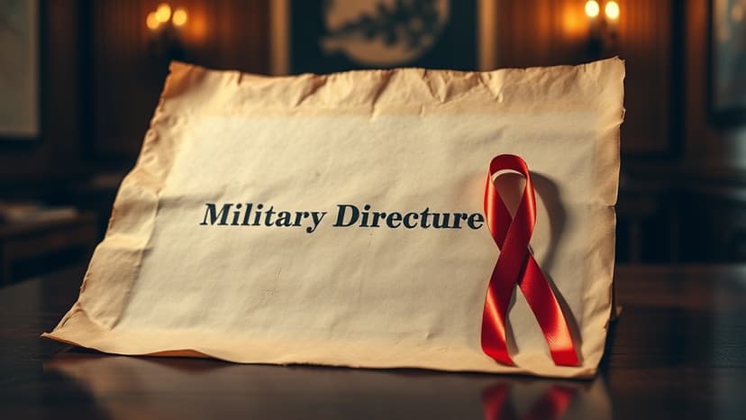 HIV Veteran Fights Military Enlistment Ban