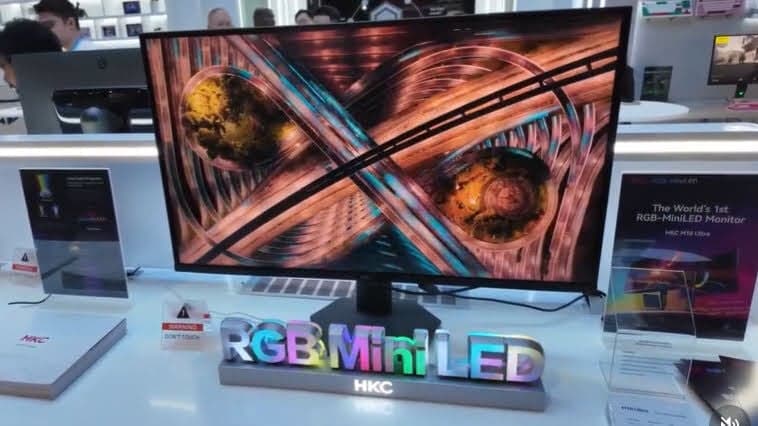 HKC's RGB MiniLED Monitor Blasts Past 4,700 Dimming Zones