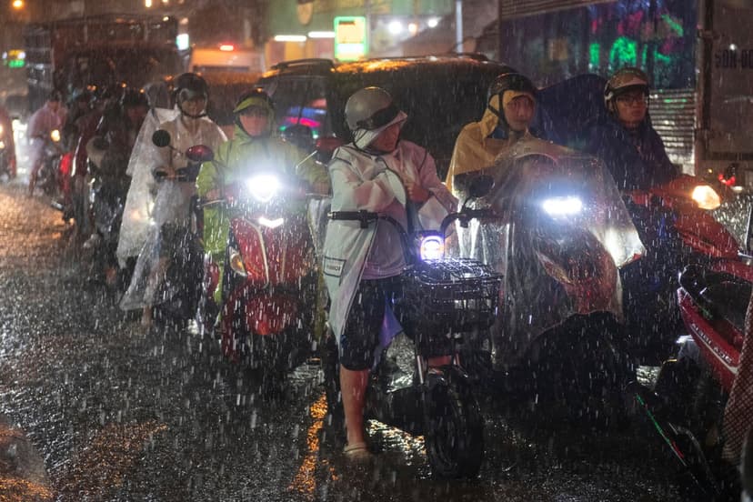 Ho Chi Minh City Drowning in Rising Tides & Rain