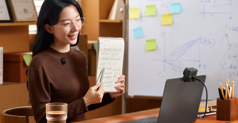 Hollyland Lyra: Webcam with Built-in Wireless Mic Receiver