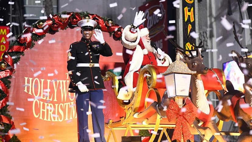 Stars Shine at Annual Hollywood Holiday Parade