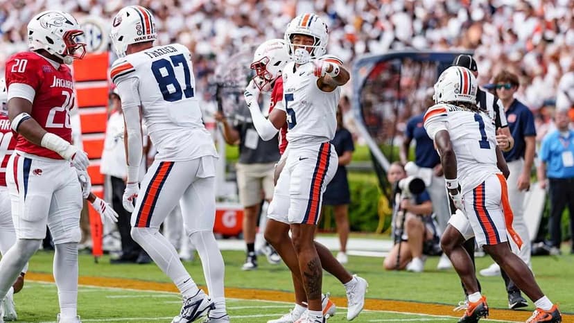 Auburn WR Fields Re-Enters Transfer Portal