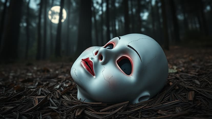 Scream Queen Battles Doll-Like Killer in Woods