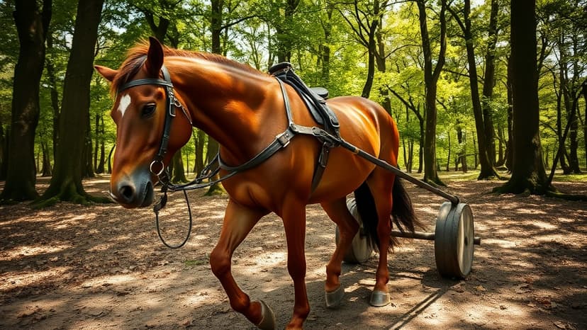 Horsepower Revives Dorset Woodland Logging