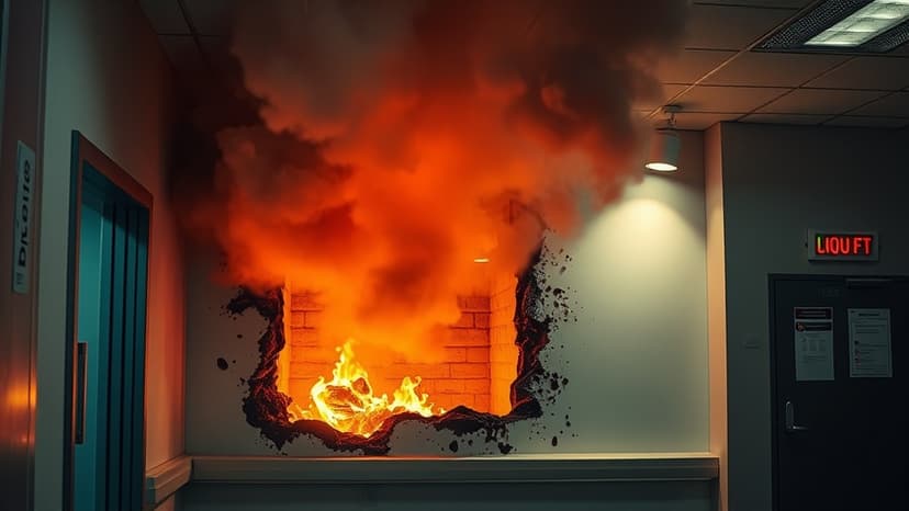 Hospital Fire Forces Evacuation of Vulnerable Patients