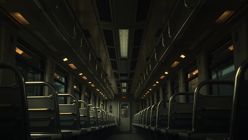 Host Stuck on Empty Train Overnight!