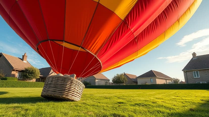Balloon Lands in Backyard: Shocked Residents Find Unexpected Visitor