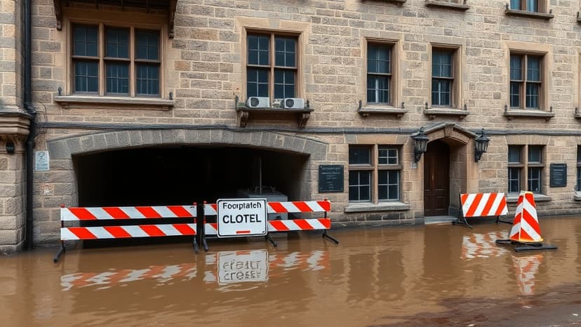 Hotel Faces Ruin Over Mysterious Cellar Flood