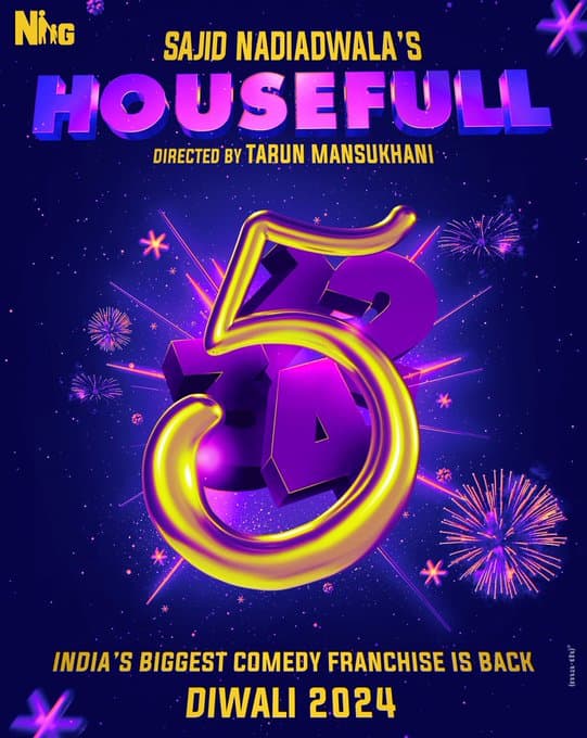 Five Times the Madness: Housefull 5 Coming to Theaters
