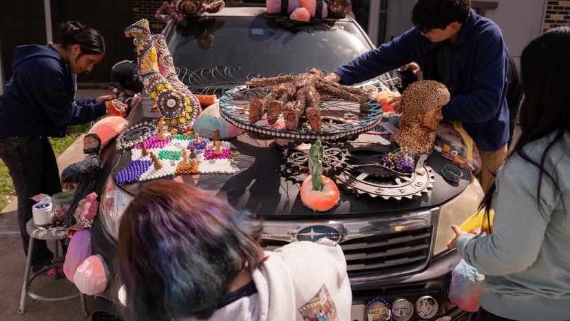 Houston Art Cars: Trash Transformed into Rolling Masterpieces