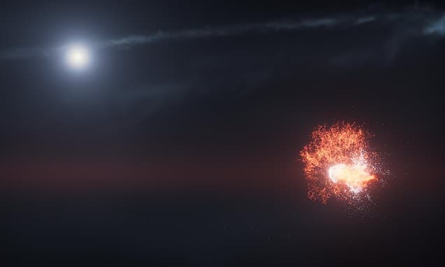 Cosmic Crashes Spotted: Hubble Reveals Space Rock Collisions