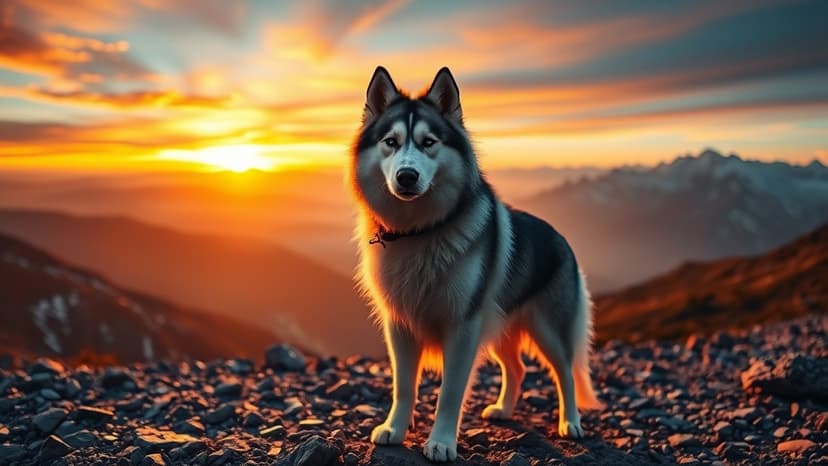 Himalayan Bond: Human, Husky, and Healing