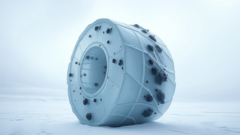 Arctic Ice Core Reveals Human Pollution's Frozen Footprint