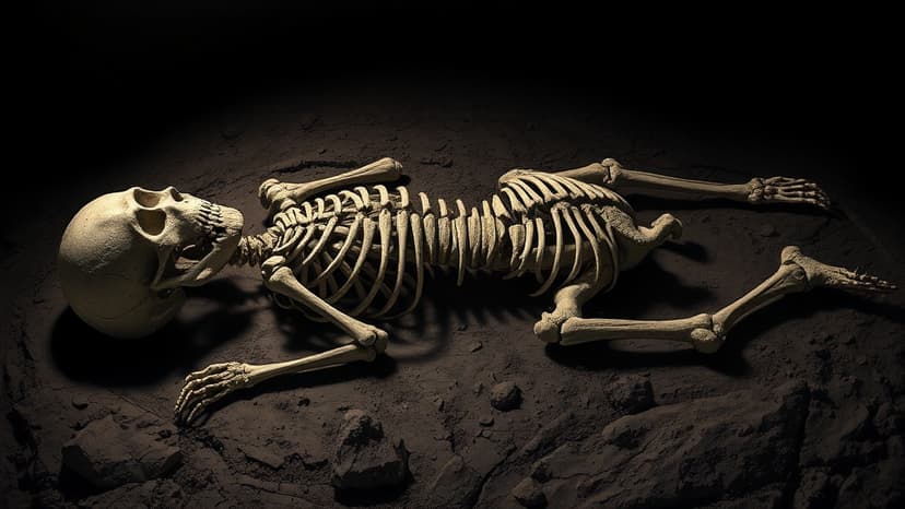 Metro Dig Unearths Ancient Human Skeleton