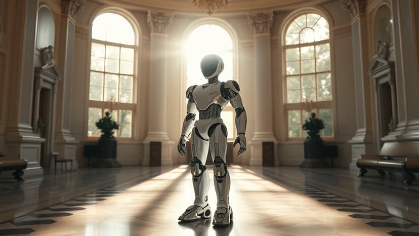 First Humanoid Robot Steps into the White House