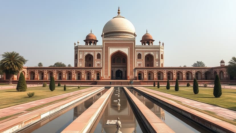 Wife's Tribute: Humayun's Tomb Redefined Architecture