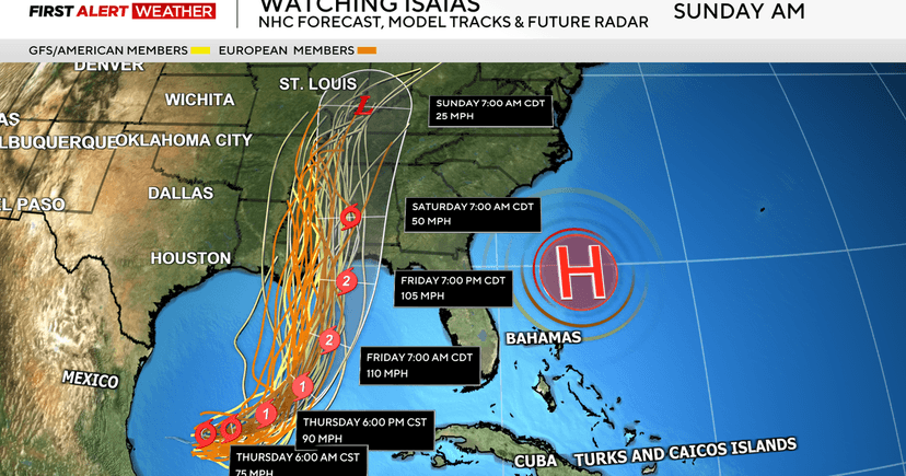 Isaias Remnants Bring Rain to Pittsburgh This Weekend