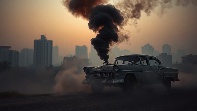 Hyderabad's Silent Smog: Traffic Chokes City Air