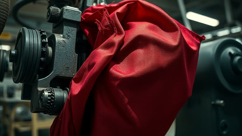 Tragedy Strikes Hyderabad Factory: Worker's Saree Leads to Fatal Accident