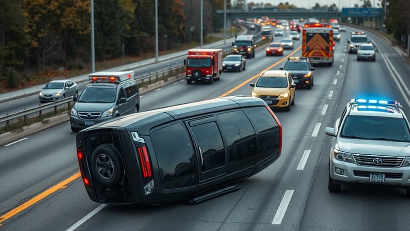 I-5 Northbound Chaos: Multi-Vehicle Crash Snarls Traffic
