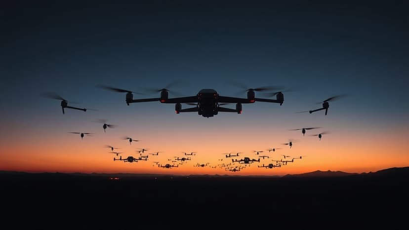 IAF Drones Light Up Pokhran Sky!