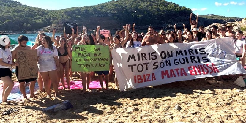 Ibiza residents fight tourist takeover
