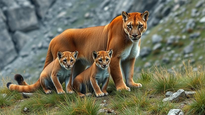 Idaho Technician's Rare Mountain Lion Encounter Captured