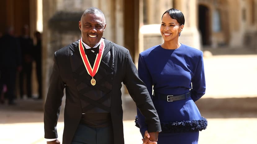 Idris Elba Knighted by King Charles III