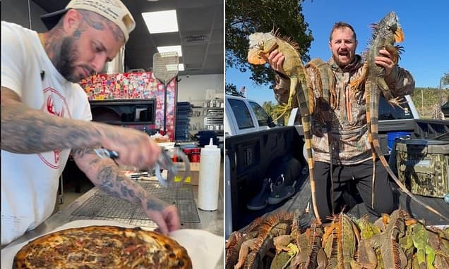 Pizza Shop's Iguana Meat Prank Sparks Outrage