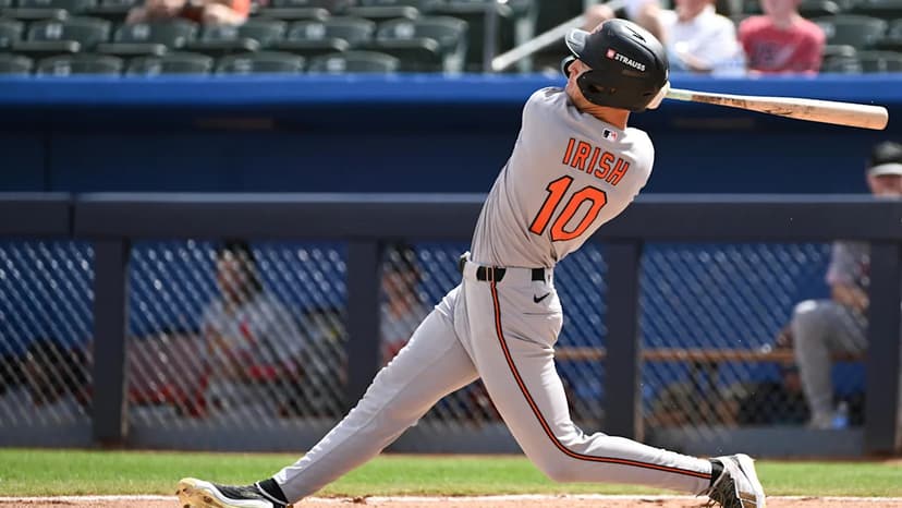 Orioles Prospect's Catching Yips Lead to Batting Blast