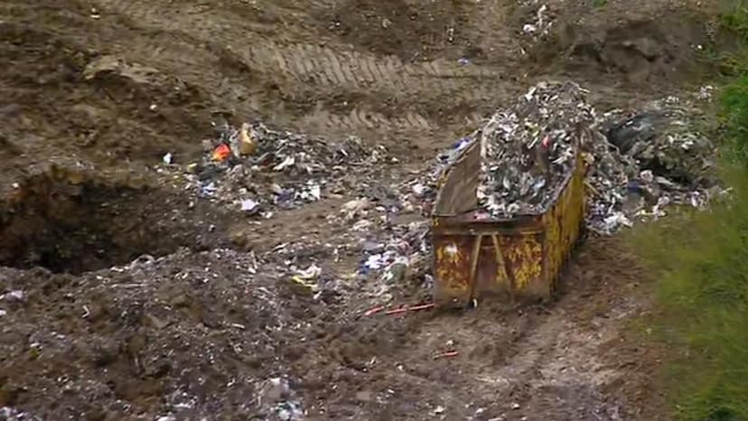 Illegal Dump Near M25 Shuts Down Site