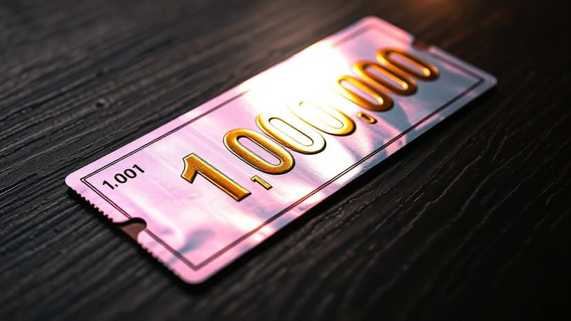 Illinois Man Hits $1 Million Jackpot on $5 Scratch-Off Ticket