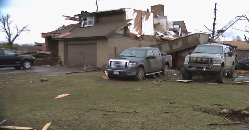 Rare Early Spring Tornado Devastates Aroma Park