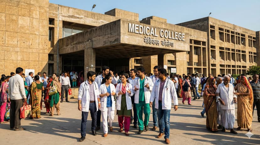 India Boosts Medical Colleges: 118 New Campuses Added