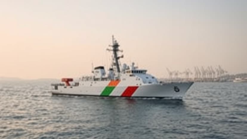 India Coast Guard Makes Historic Debut at Iran's Chabahar Port