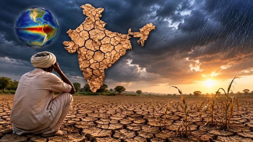 India Faces 70% Drought Risk: El Niño Threatens Crops