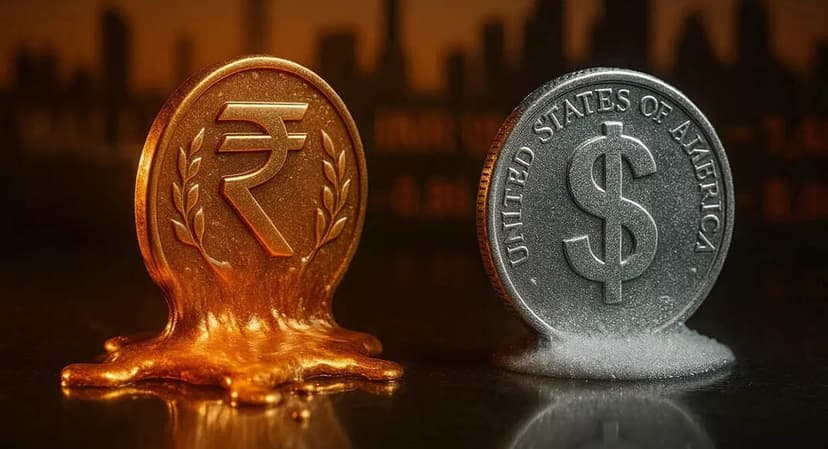 War Sparks Oil Surge, Rupee Plummets