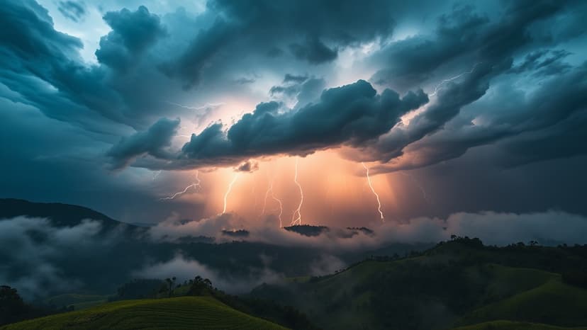 India Braces for Torrential Rains, Thunderstorms
