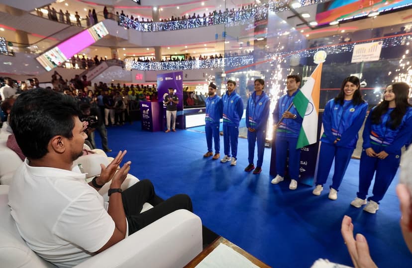 India Dominates WSF Squash World Cup, Advances to Quarters