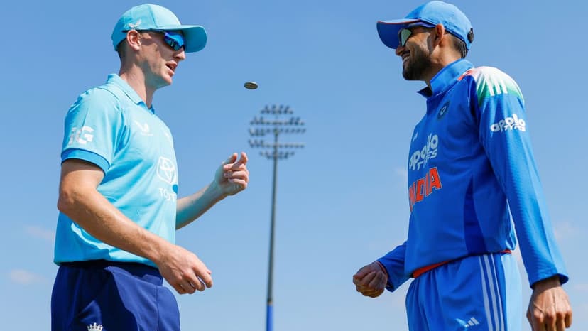 Gill Loses Toss Again, India Bats First vs England