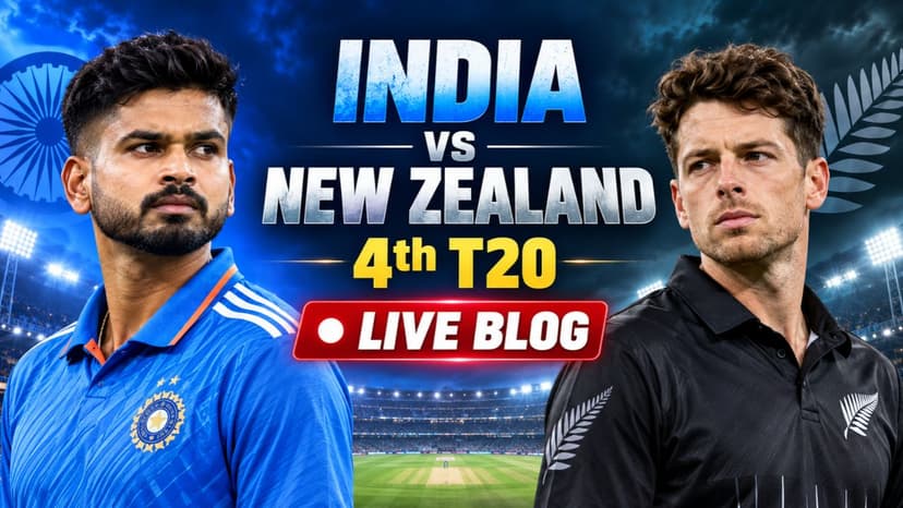 India Eyes Series Whitewash Against NZ in 4th T20I