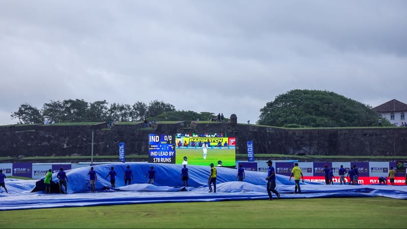 Rain Threatens India's Test Win in Galle