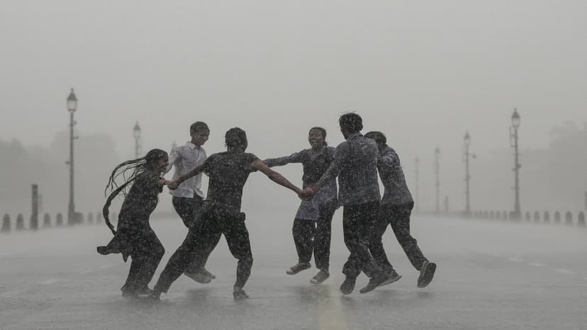 Delhi's Rain Eases, But Wet Weather Grips Central India
